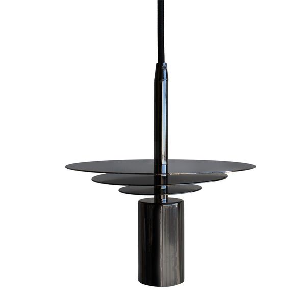 Saturno Pendant Lamp Holder Graphite image 1