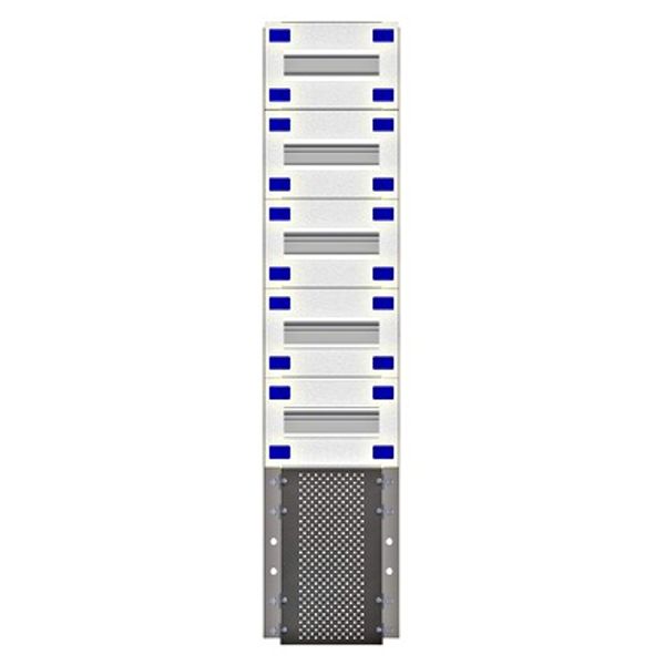 Combination Distributor Modular chassis 208mm 21HU, complete image 1