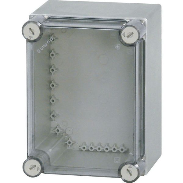 Insulated enclosure, smooth sides, HxWxD=250x187.5x175mm image 3