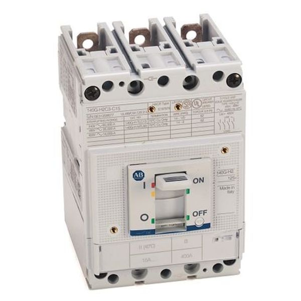 Allen-Bradley, 140G - Molded Case Circuit Breaker, H frame, 25 kA, T/M - Thermal Magnetic, Rated Current 40 A image 1