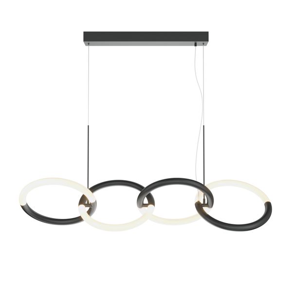 Modern Node Pendant lamp Black image 1