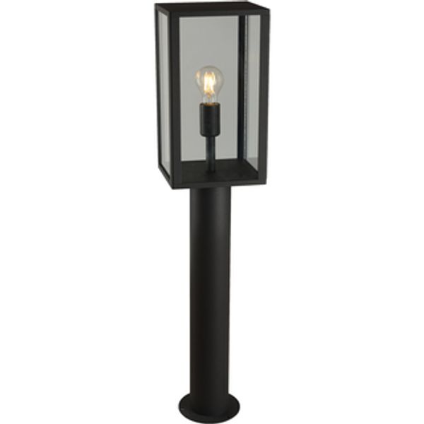 LED outdoor - pole light Amsterdam - 1xE27 IP44  - Black  image 1