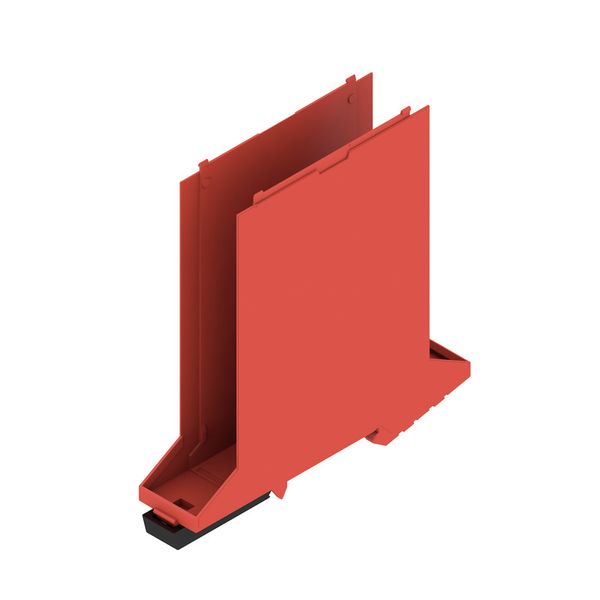Basic element, IP20 in installed state, Plastic, red, Width: 22.5 mm image 2