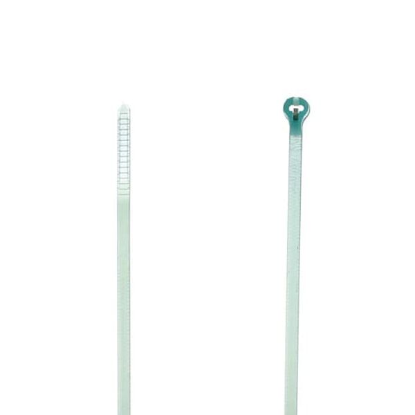 TYZ23M CABLE TIE 18LB 4IN AQUAMARINE ETFE image 3