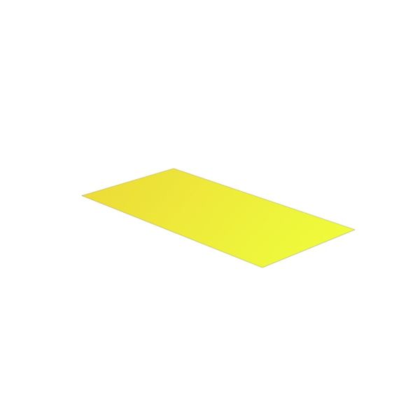 Device marking, halogen-free, Self-adhesive, 30000 x Polyester, yellow image 1