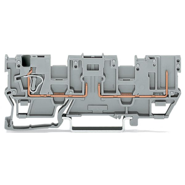 1-conductor/1-pin carrier terminal block with 2 jumper positions for D image 2