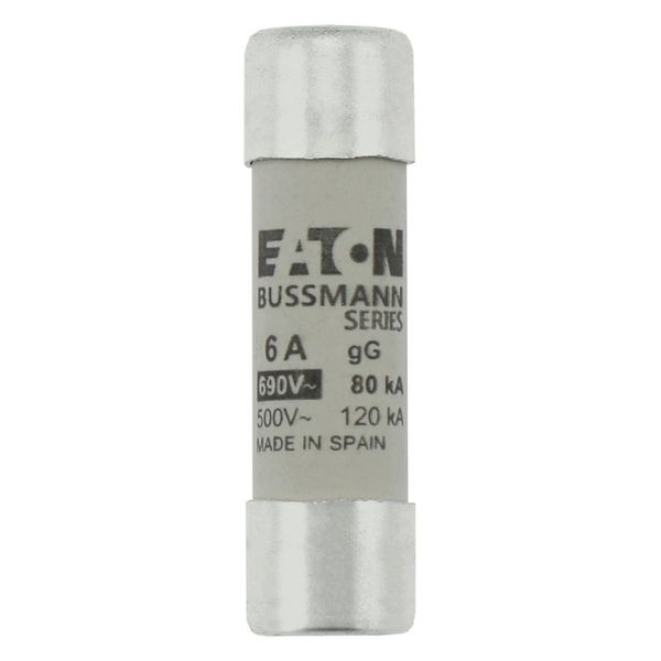 Fuse-link, LV, 6 A, AC 690 V, 14 x 51 mm, gL/gG, IEC image 4