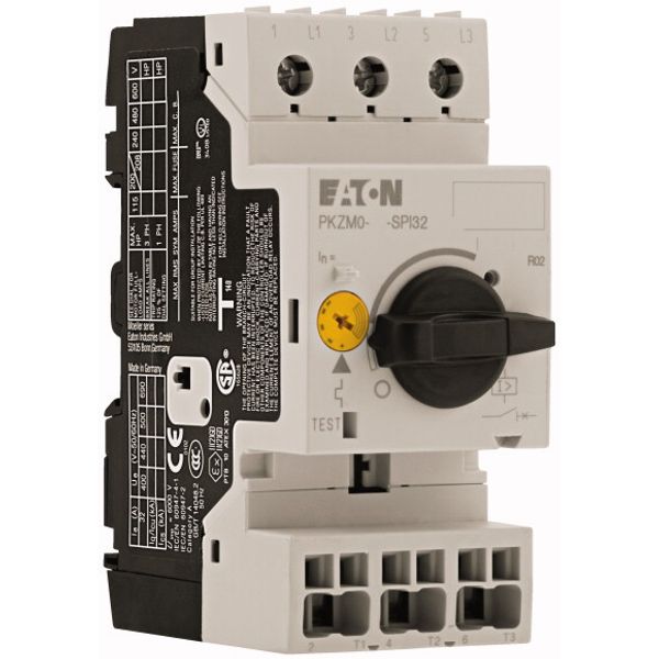 Motor-protective circuit-breaker, 0.1 - 0.16 A, Feed-side screw terminals/output-side push-in terminals, MSC image 3