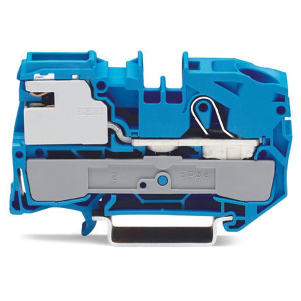 1-conductor N-disconnect terminal block image 1