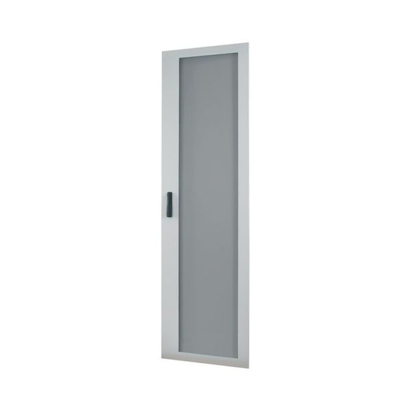 Transparent door (sheet metal), 3-point locking mechanism with clip-down handle, right-hinged, IP55, HxW=2030x570mm image 6