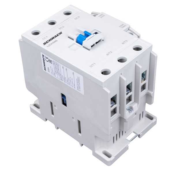 Contactor 3-pole, CUBICO High, 40kW, 100A, 1NO+1NC, 24VAC image 2