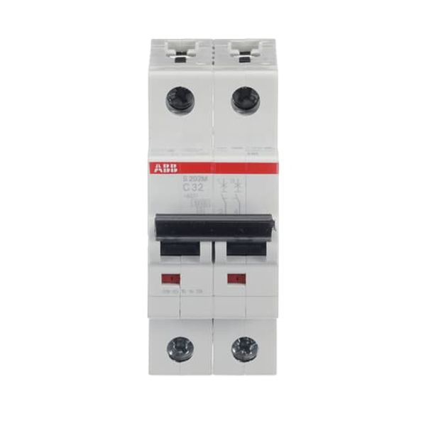 S202M-C32 Miniature Circuit Breaker - 2P - C - 32 A image 5