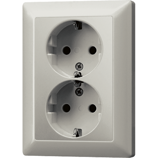 Socket outlet 2-gang socket outlet image 9