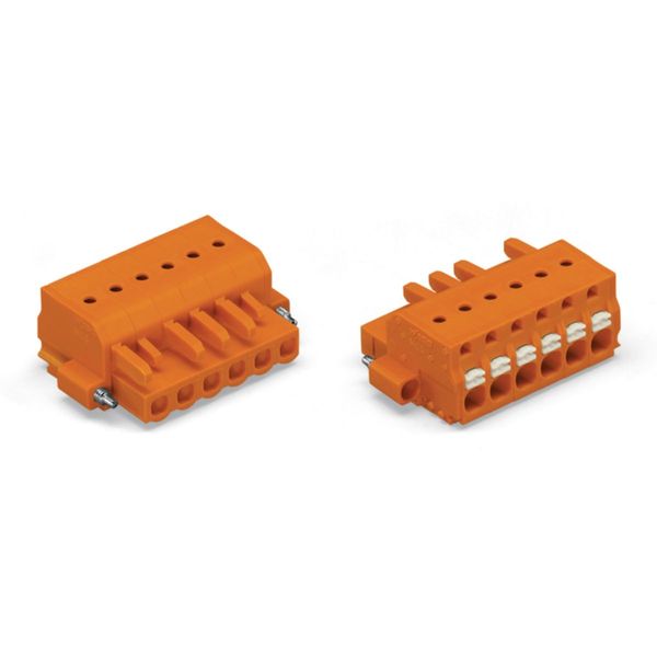 2231-307/107-000 1-conductor female connector; push-button; Push-in CAGE CLAMP® image 3