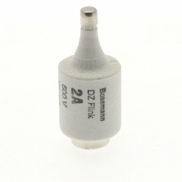 Fuse-link, LV, 2 A, AC 500 V, D2, gR, IEC, fast acting image 2