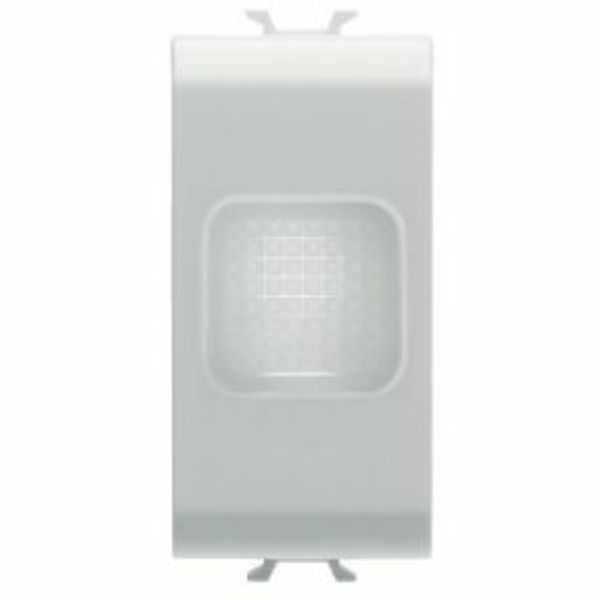 SINGLE INDICATOR LAMP - OPAL - 1 MODULE - SATIN WHITE - CHORUSMART image 1