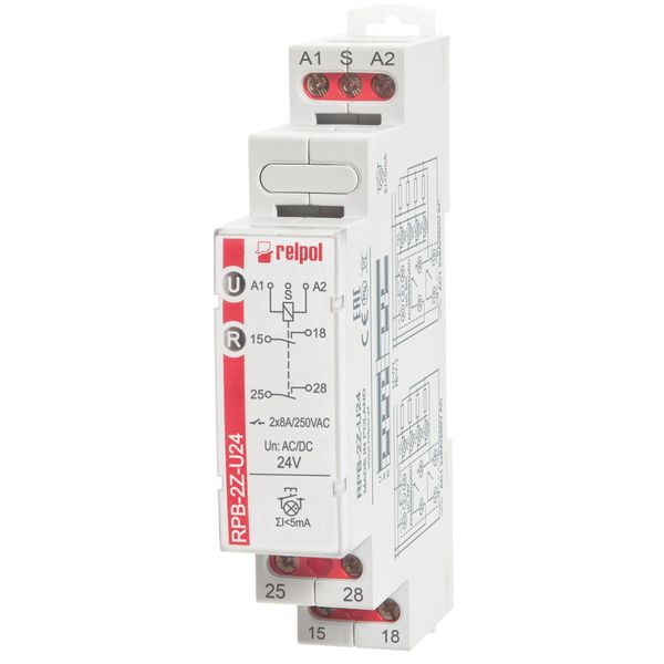 RPB-2Z-U24 Bistable - Impulse Relay image 1