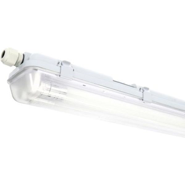 LED TL Luminaire with Tube - 2x7.5W 60cm 2250lm 4000K IP65 image 1