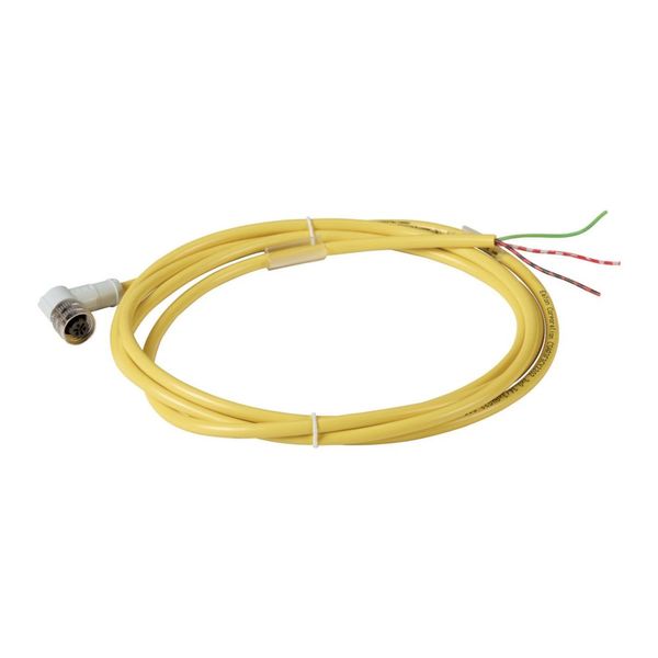 Connection cable, 3p, AC, coupling m12 angled, open end, L=10m image 4