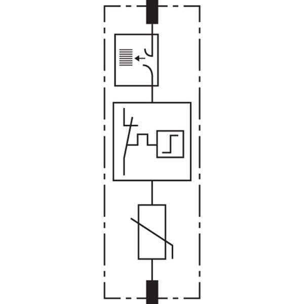 Surge arrester type 2 switch / spark gap prot. module f. DEHNguard ACI image 3