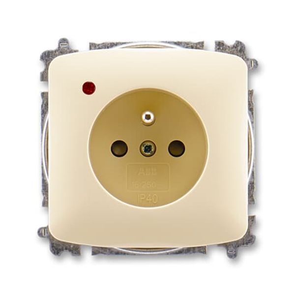 5599A-A02357 C Socket outlet with earthing pin, shuttered, with surge protection image 2