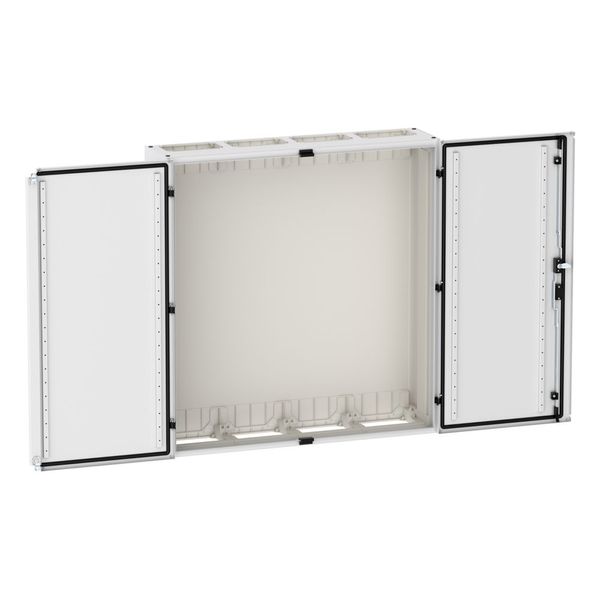 Wall-mounted enclosure EMC2 empty, IP55, protection class II, HxWxD=1100x1050x270mm, white (RAL 9016) image 10