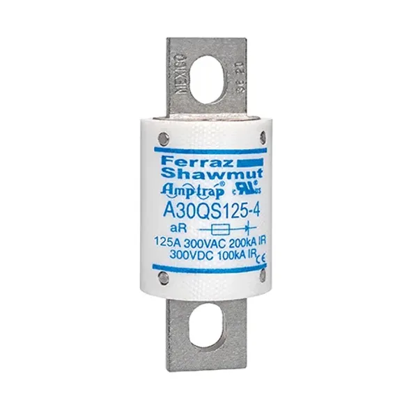 High Speed Fuse Amp-Trap® A30QS 300VAC 300VDC 125A Blade image 1