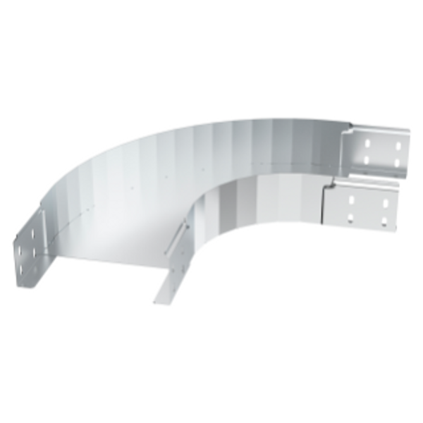 CURVE 90° - NOT PERFORATED - BRN50 - WIDTH 395MM - RADIUS 150° - FINISHING HDG image 1