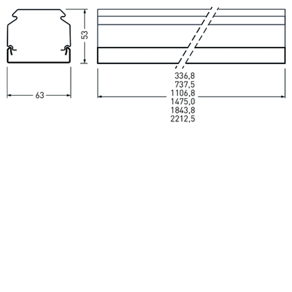 Mechanical accessories 765... E-Line Next Fix White 7258700 image 2