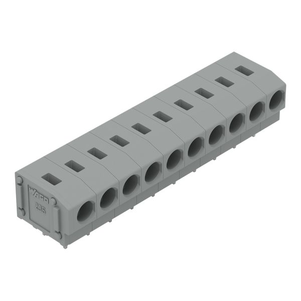 PCB terminal block 2.5 mm² Pin spacing 5/5.08 mm gray image 1