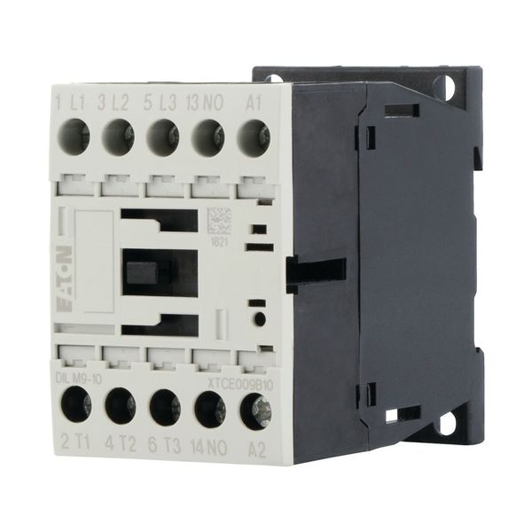 Contactor, 3 pole, 380 V 400 V 4 kW, 1 N/O, 110 V 50/60 Hz, AC operation, Screw terminals image 9