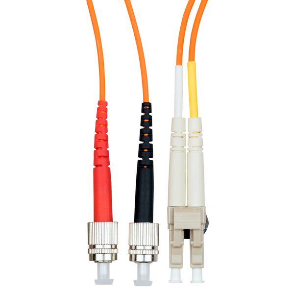 FO Patchcord Duplex LC/FC,50/125æm OM2, LS0H-3, orange, 5.0m image 1