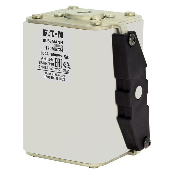 Fuse-link, high speed, 315 A, AC 1250 V, size 3, 76 x 92 x 159 mm, aR, IEC, UL, single indicator image 16