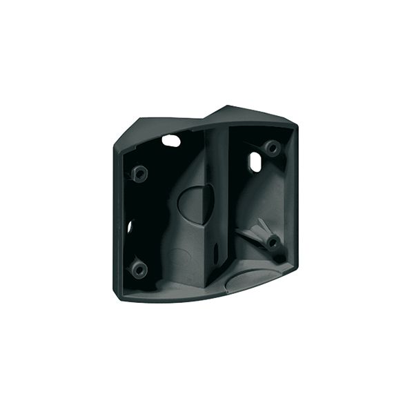 Corner bracket for motion detector series MD, black image 1