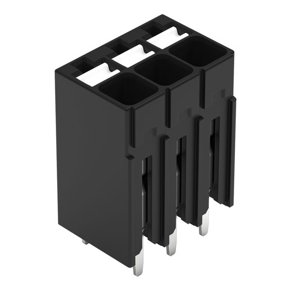 THR PCB terminal block push-button 1.5 mm², black image 1