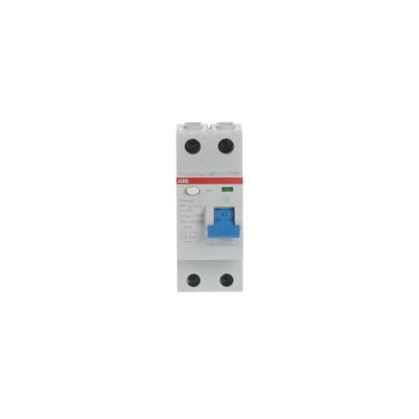 F202 AC-40/0.1 Residual Current Circuit Breaker 2P AC type 100 mA image 3