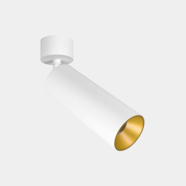 Spotlight Play Deco Surface 8.6 LED neutral-white 4000K CRI 90 27.9º PHASE CUT White/Gold 637lm image 1