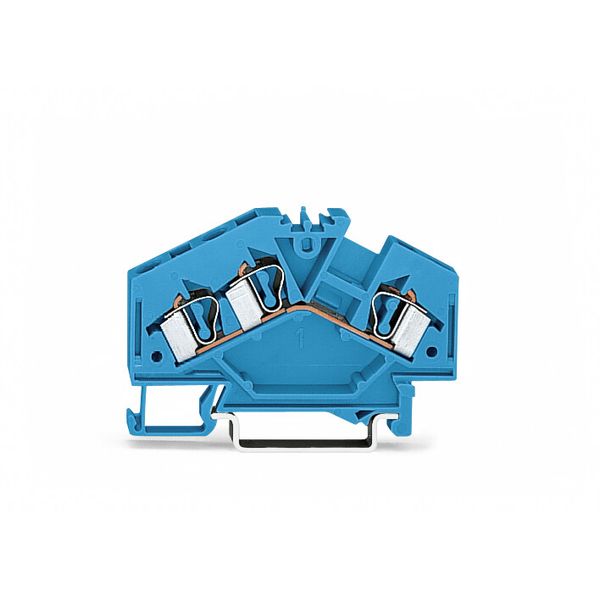 3-conductor through terminal block 4 mm² suitable for Ex i application image 1