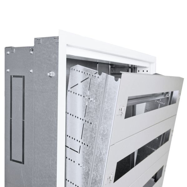 Flush-mounted frame + door 4-39, 3-part system image 1