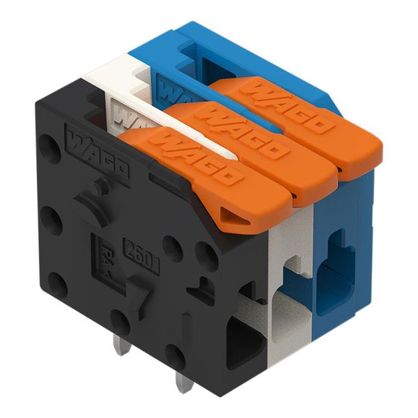 2601-1103/987-100 PCB terminal block; lever; 1.5 mm² image 1