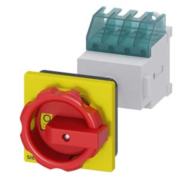 SENTRON, Switch disconnector 3LD, emergency switching-off switch, 3- pole, Iu: 3LD2015-0TK53-0AA7 image 1