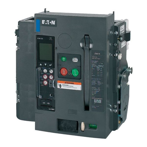 Circuit-breaker, 4 pole, 1600A, 66 kA, Selective operation, IEC, Withdrawable image 4