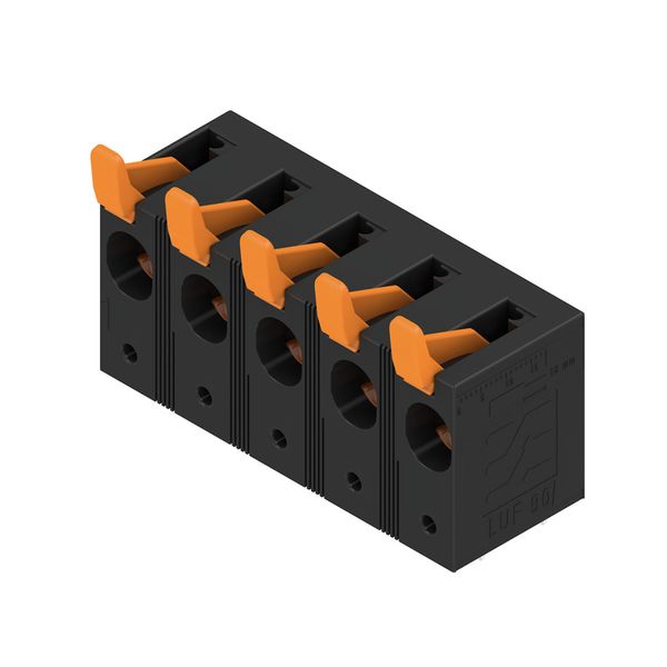 PCB terminal, 15.00 mm, Number of poles: 5, Conductor outlet direction image 2