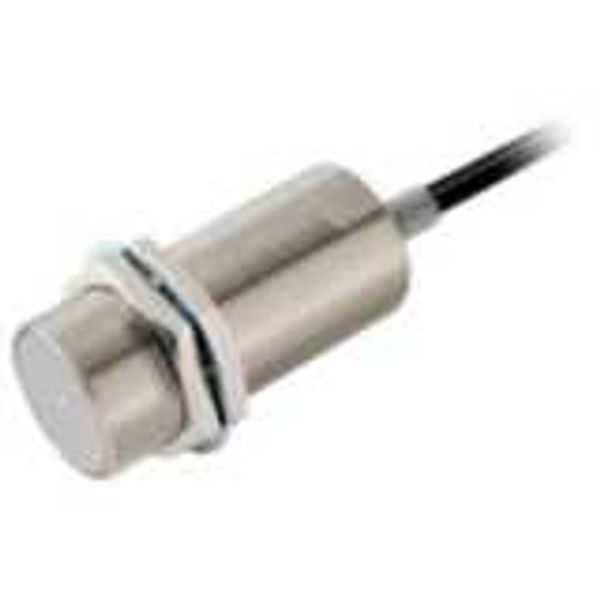 Proximity sensor, inductive, nickel-brass, long body, M30, shielded, 1 image 1