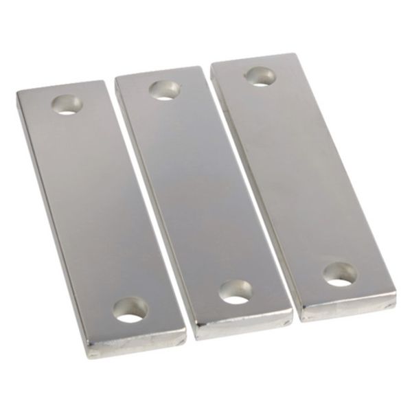 Cu rails, univers, converter tab 40x10x160mm, tin-plated image 1