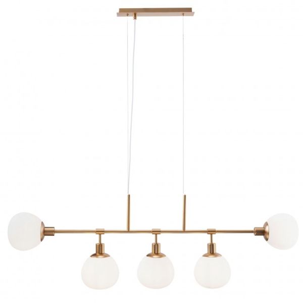 Modern Erich Pendant Lamp Brass image 1