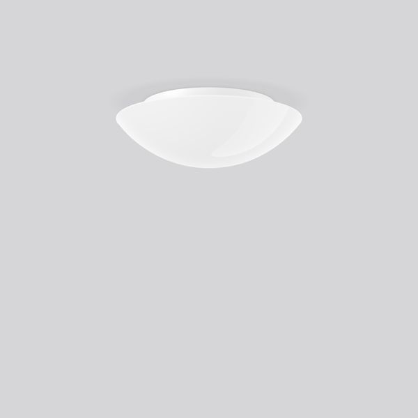 Flat Basic, white, on/off Ceiling and wall luminaires, D 370 H 118, Op image 2