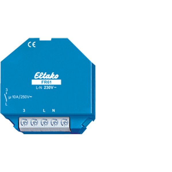 Self-learning mains disconnection relay, 1 NO contact 10A image 1