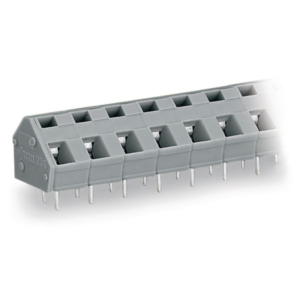 PCB terminal block 2.5 mm² Pin spacing 7.5/7.62 mm gray image 3