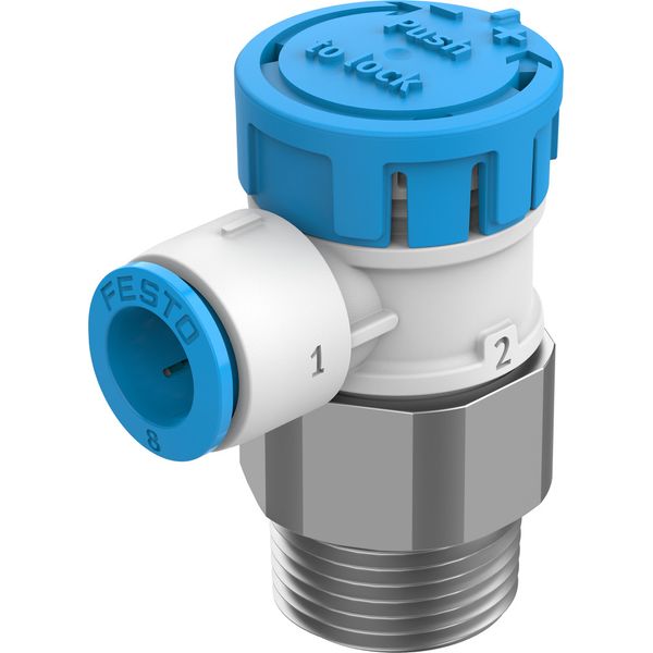 VFOE-LE-T-R38-Q8 One-way flow control valve image 1